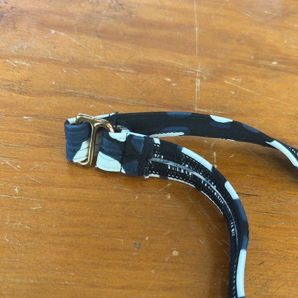 Victoria's Secret dark Blue and White Bikini set size L - Picture 10 of 11